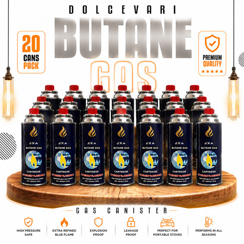 28x butane gas canister - 28x,