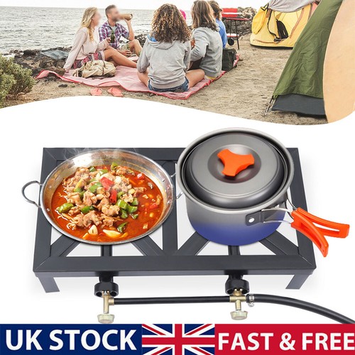 Lpg gas double burner cooker - double,