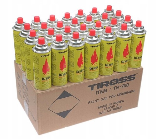 Butane gas bottles - gas, canisters