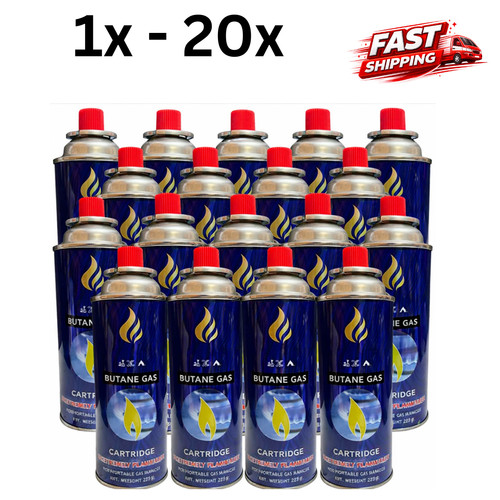 Butane gas bottles - butane, canisters