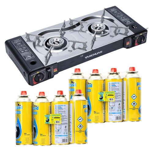 Portable double burner - double, 2
