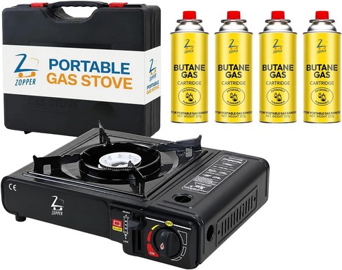 Portable camping gas - portable, stove