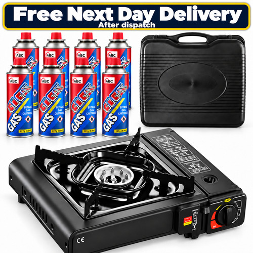 Portable camping gas - gas, stove