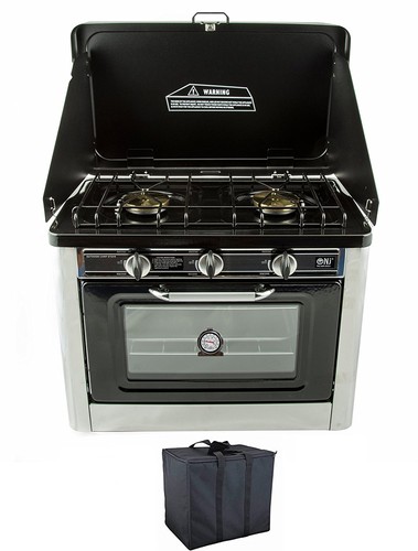 Portable camping gas - portable, oven