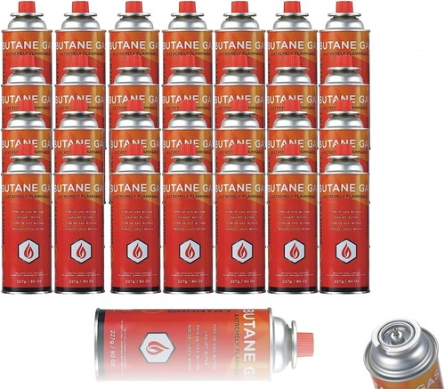 Butane gas bottles pack - butane,