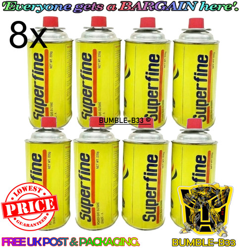 Butane gas canisters for - gas,
