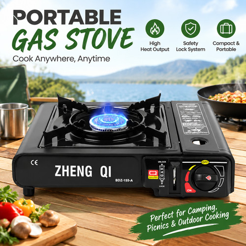 Portable camping gas stove - gas,