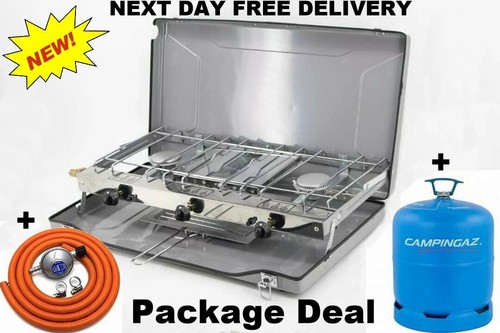 Folding double burner - double, stove