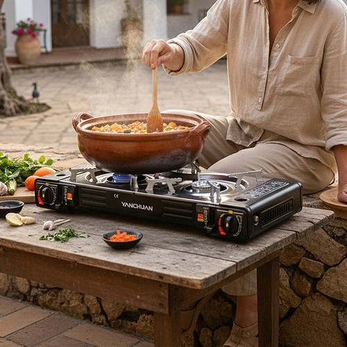 Camping gas burner - camping,