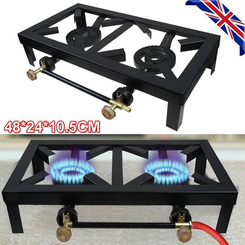 Propane lpg gas double burner - propane,
