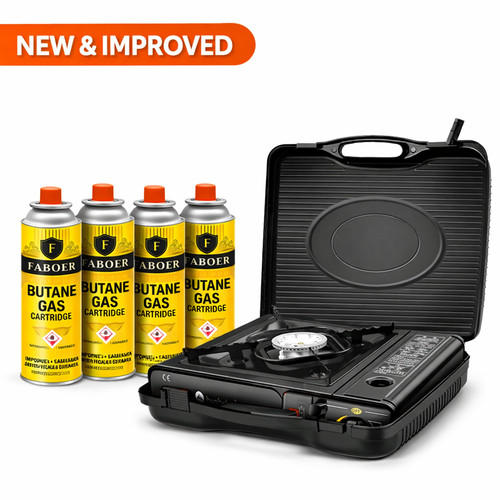 Butane gas portable - 4x, +