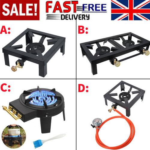 Double single camping stove - /,