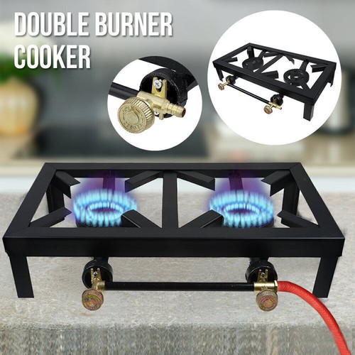 Camping stove double - stove,