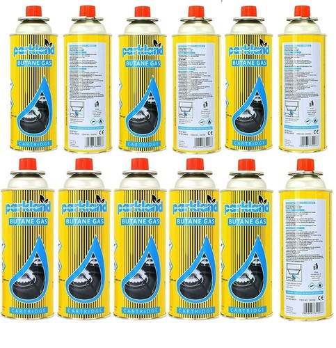 Butane gas bottles - gas, canister