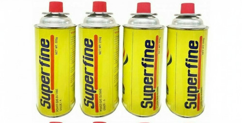 Butane gas canisters - x,