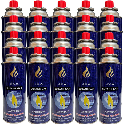 Butane gas canisters - butane,
