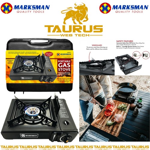 Marksman portable gas cooker - gas,