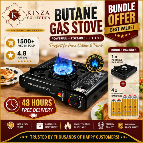New butane gas - gas, bottles