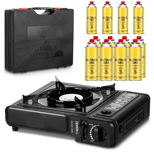 Portable camping stove butane - stove,